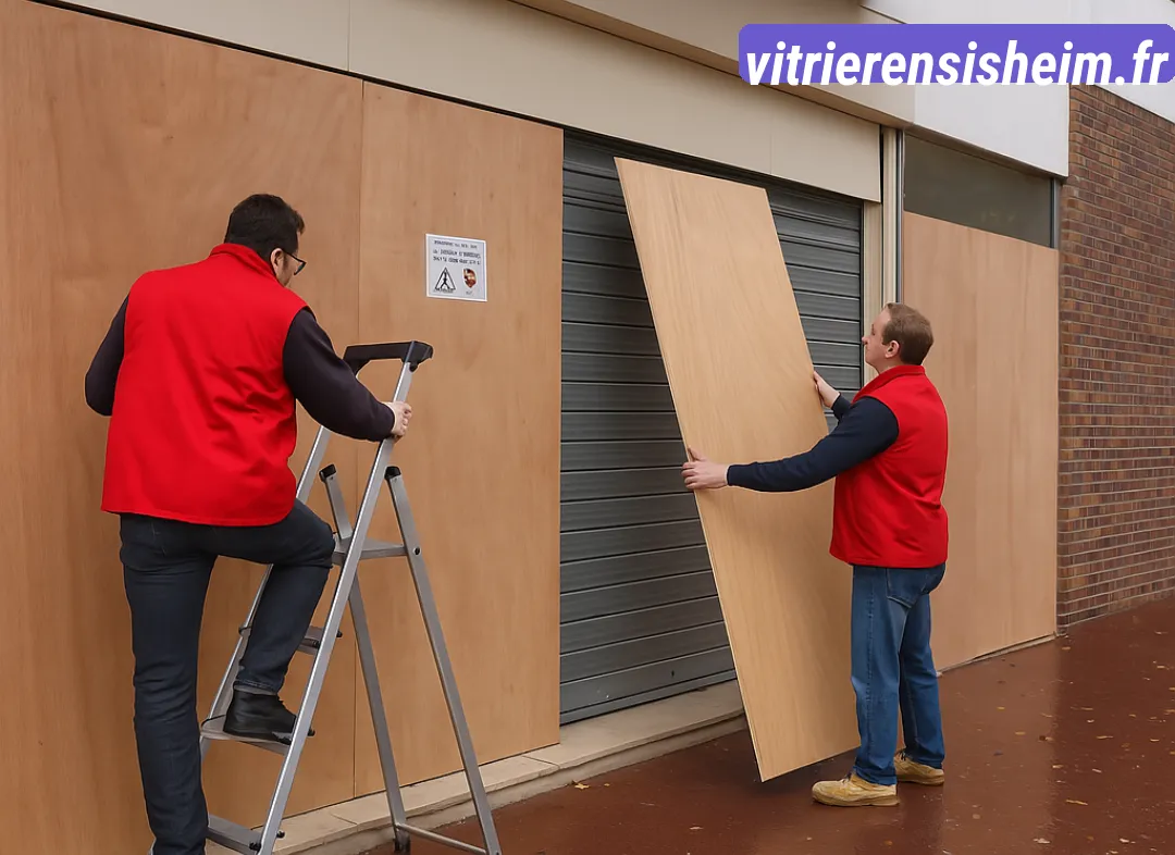 Mise en sécurité fermeture provisoire Ensisheim